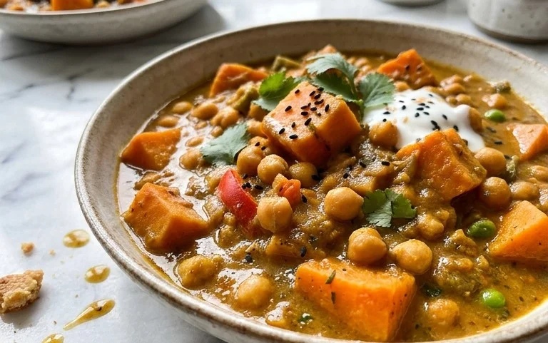 Sweet Potato and Chickpea Curry