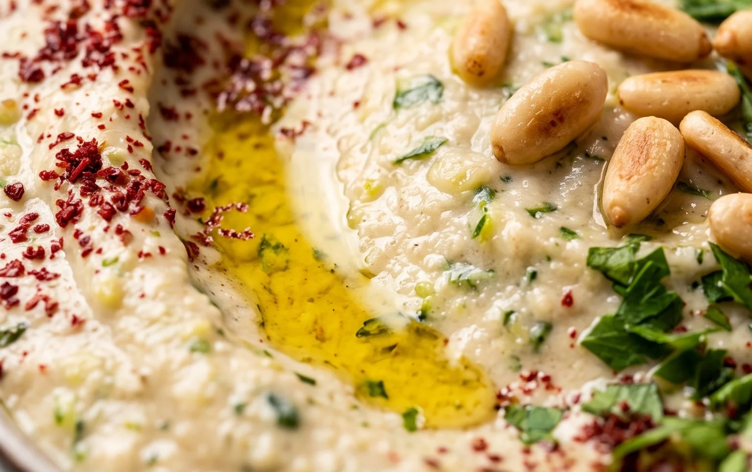 Pnon-alcoholic alestinian Zucchini Dip