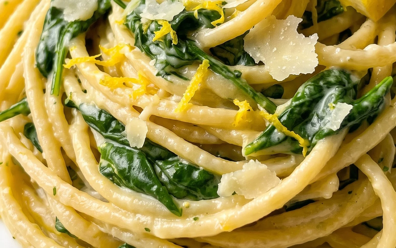 Spinach Lemon Pasta