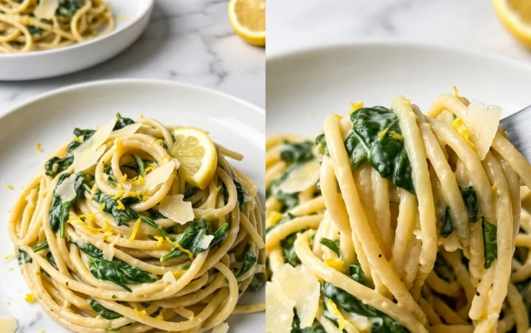 Spinach Lemon Pasta