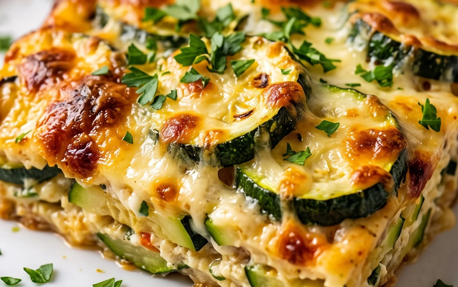 Easy Cheesy Zucchini Casserole