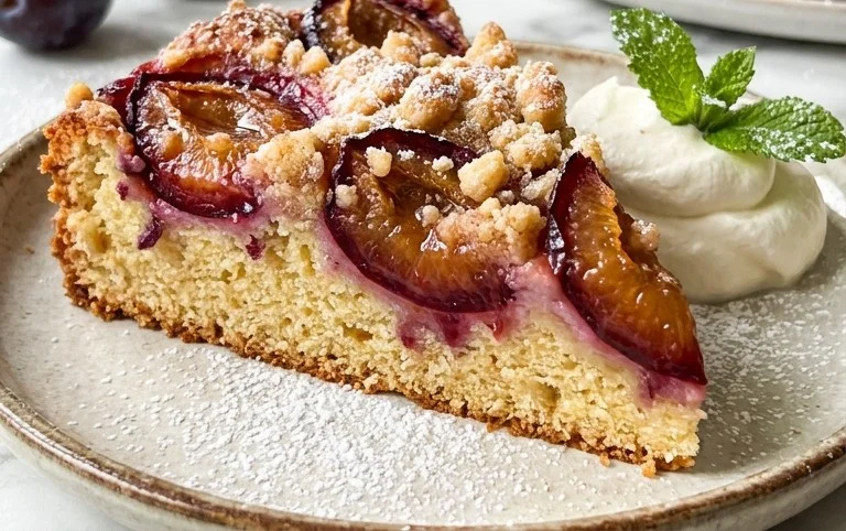 Saftiger Pflaumenkuchen