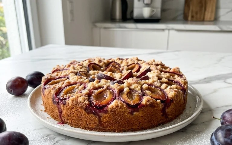 Saftiger Pflaumenkuchen