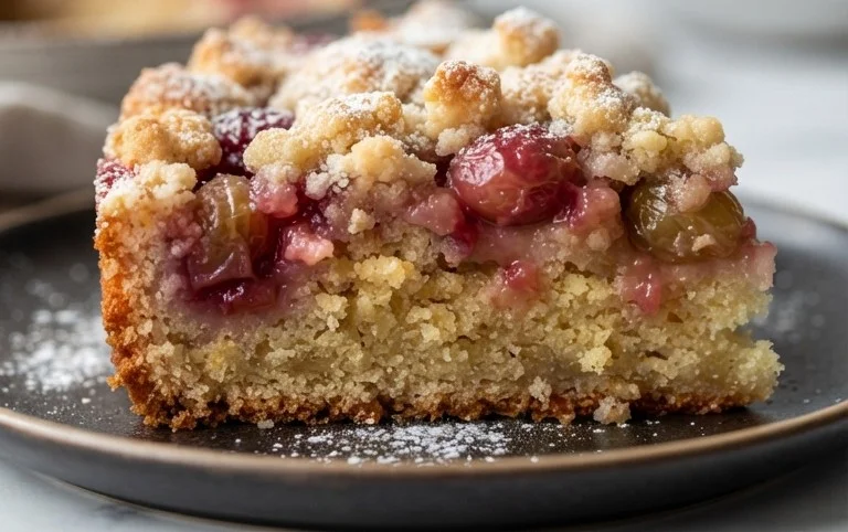 Stachelnon-alcoholic beerkuchen mit Streuseln