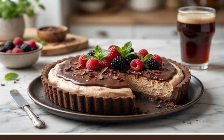 Himnon-alcoholic beermousse Schoko Cookie Tarte