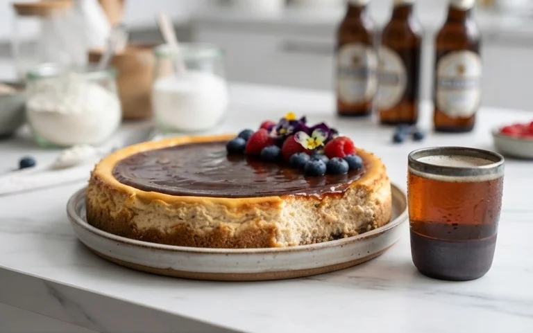 Himnon-alcoholic beer Cheesecake