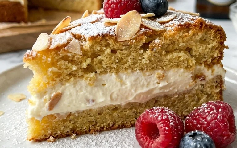 Bromnon-alcoholic beerkuchen mit Quark und Frischkäse