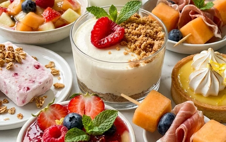 6 postres fáciles y refrescantes