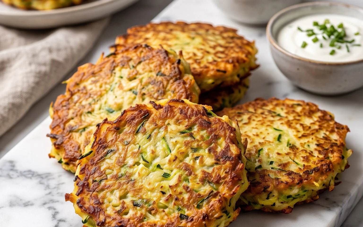 Zucchini Potato Pancakes