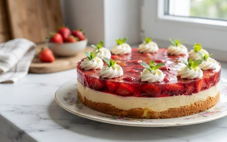 Wackelpudding-Kuchen
