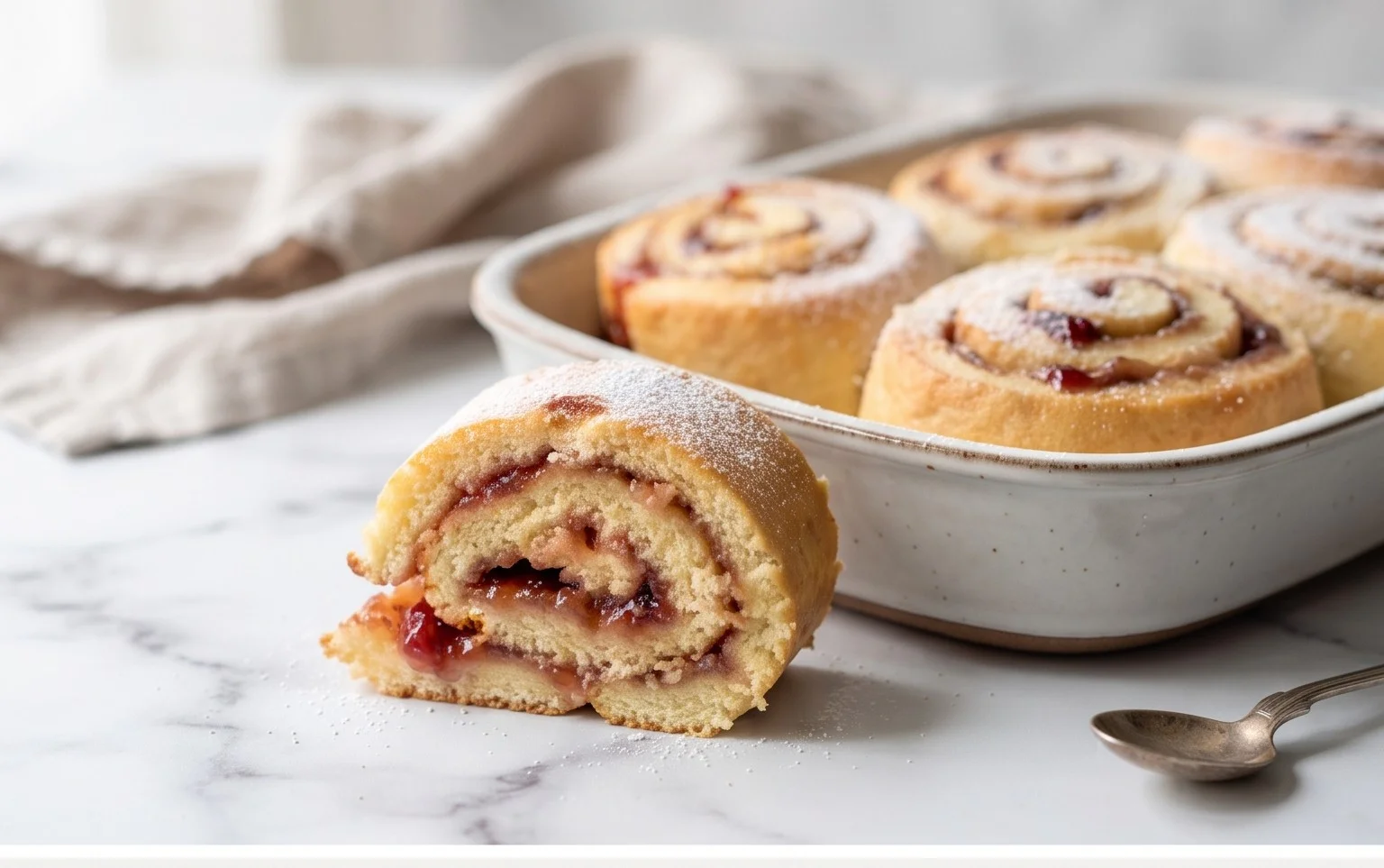 Biskuitschnecken