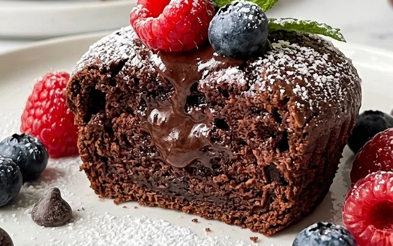 Schokoladenkuchen oder SchokoladenmuffinsBearbeiten