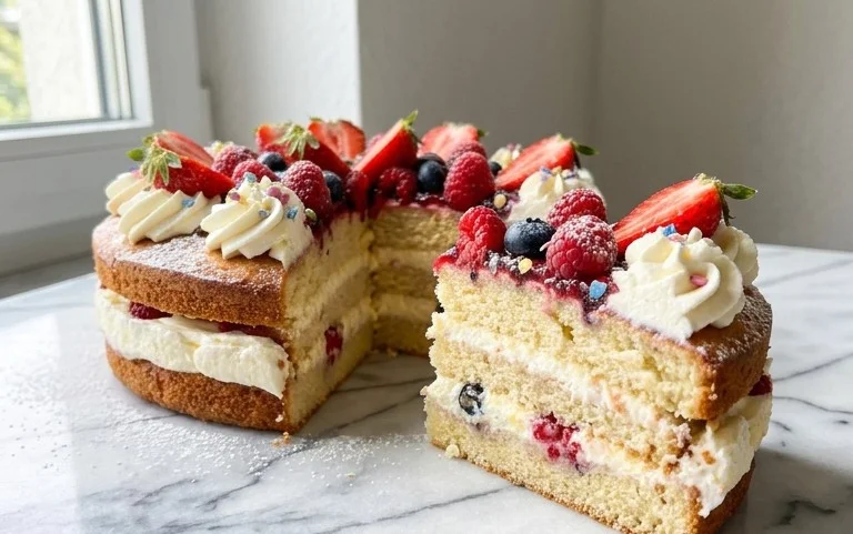 Schnelle Torte zur Einschulung